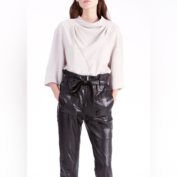 Iro sleep top size 36 or 4 cowl French $280 - Picture 10 of 11